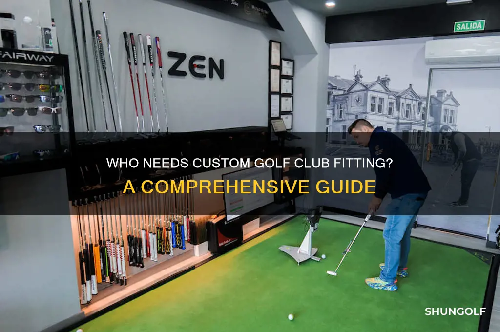 who should get fitted for golf clubs