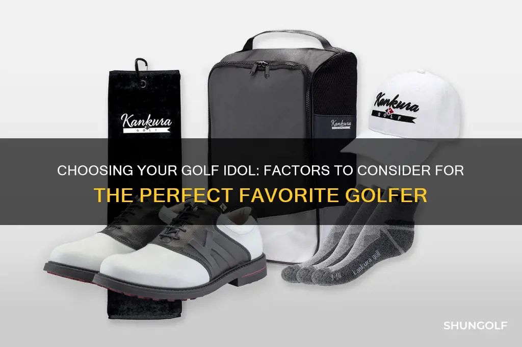 who should my favorite golfer be