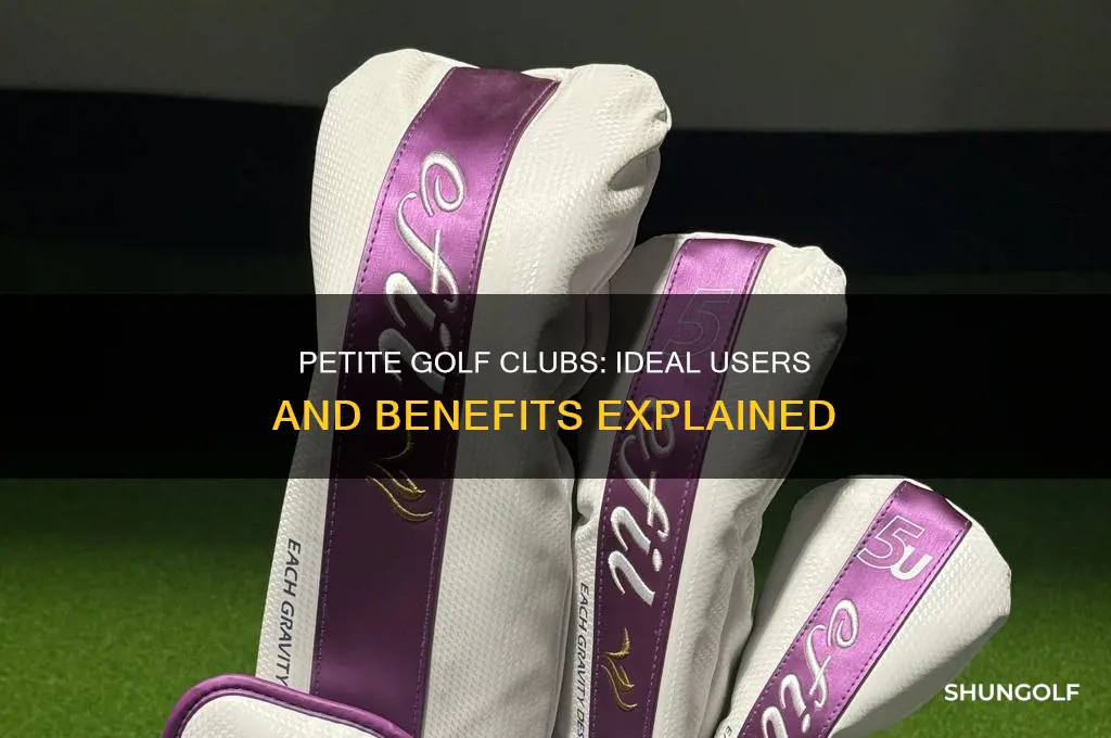 who should use petite golf clubs