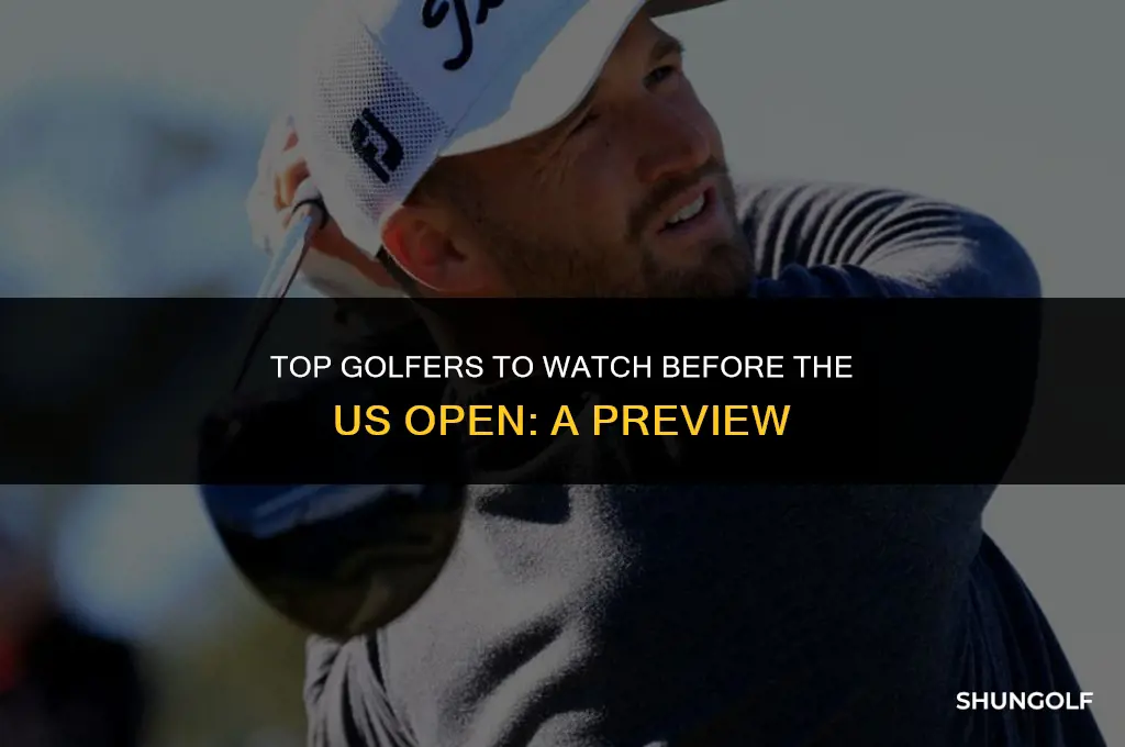 who si playing the best golf before the us open