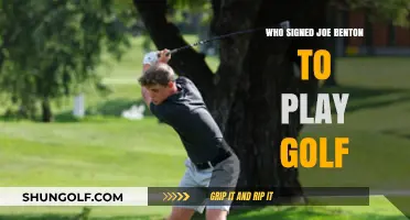 Unveiling the Story Behind Joe Benton's Golf Career Signing