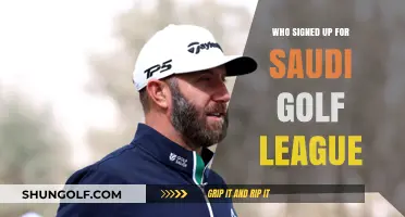 Unveiling the Players: Who Joined the Saudi Golf League?