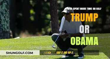 Trump vs. Obama: Who Spent More Time on the Golf Course?
