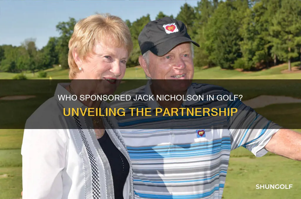 who sponcsored jack nickleson in golf