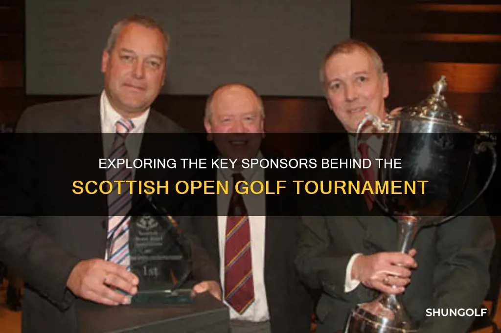 who sponsors the scottish open golf