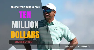 The Golfer Who Walked Away from Ten Million Dollars