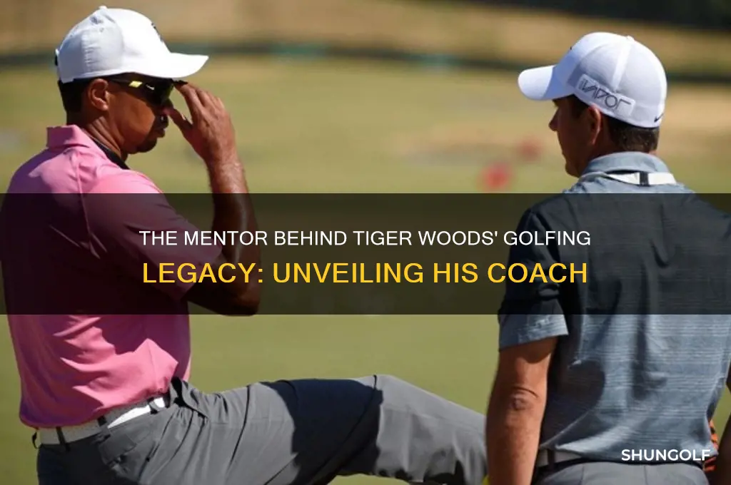 who taught tiger woods how to golf