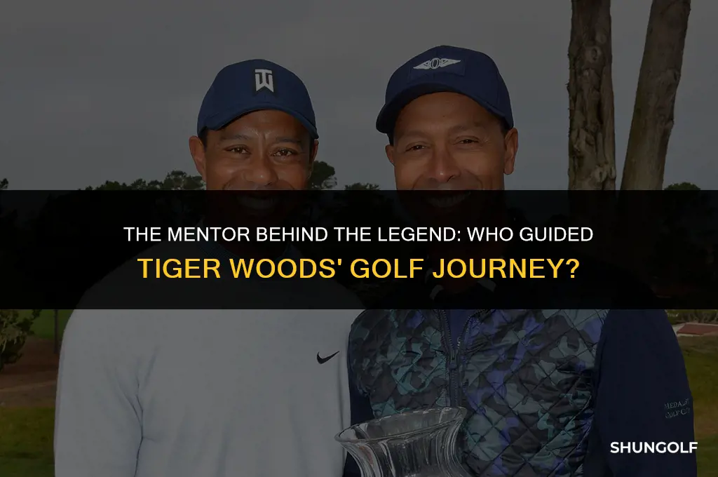 who taught tiger woods how to play golf