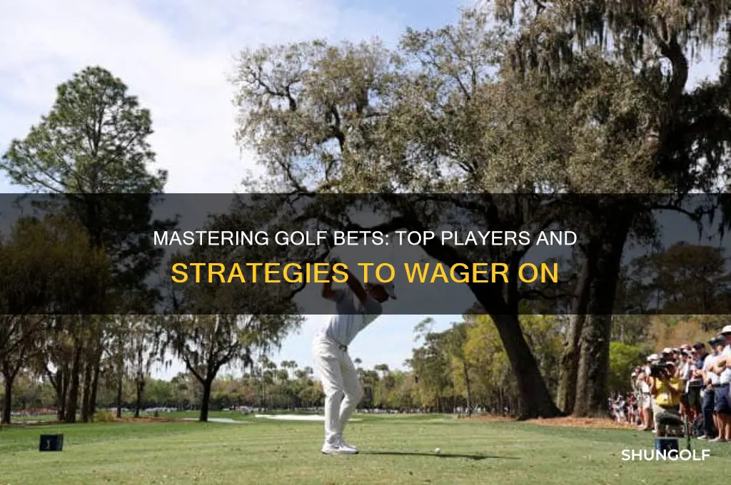 who to bet on golf