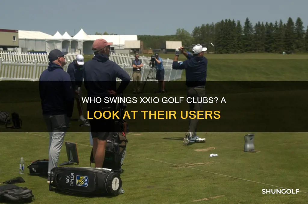 who used xxio golf clubs