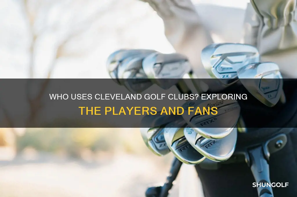 who uses cleveland golf clubs
