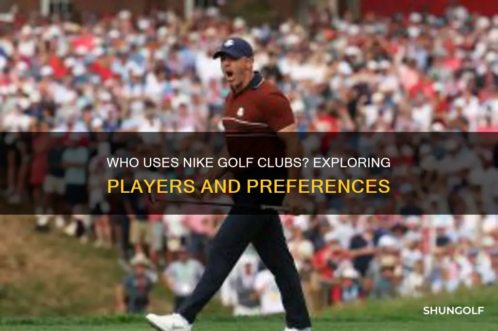 who uses nike golf club