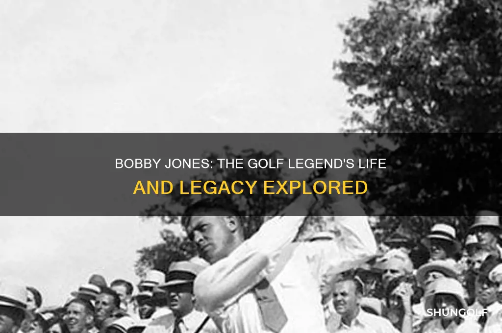 who was bobby jones golfer