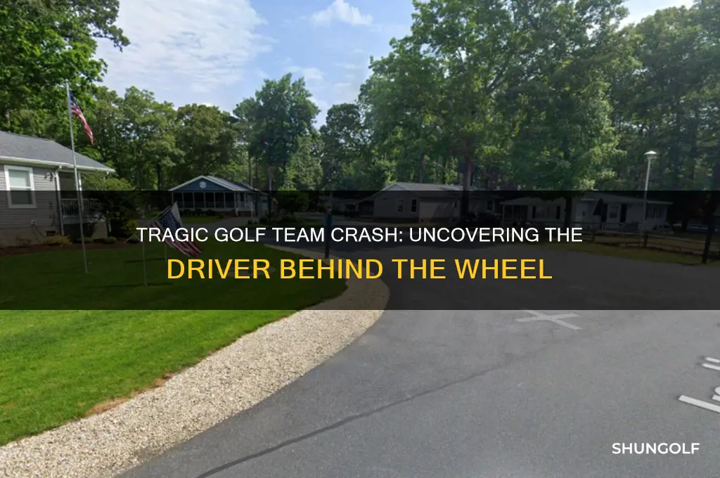 who was driving the truck that killed the golf team