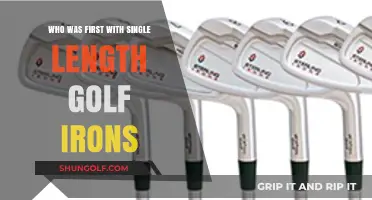 The Pioneer of Single Length Golf Irons: Unveiling the Innovator