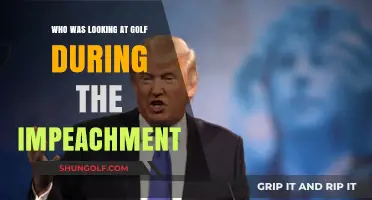 Golf's Unexpected Spotlight During the Impeachment Hearings