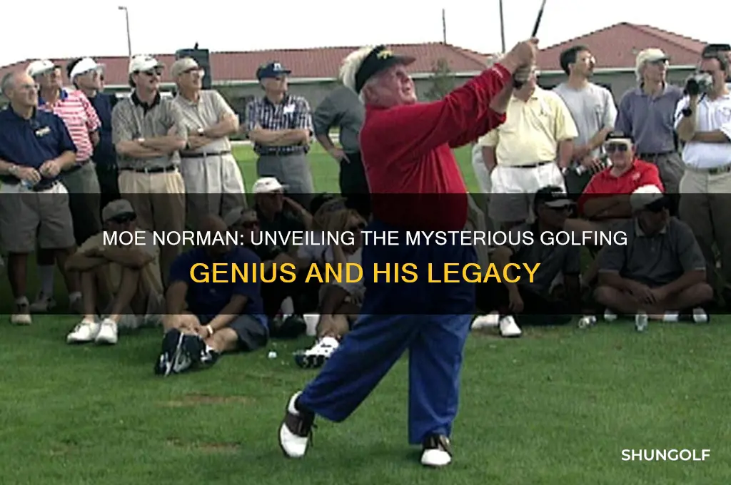 who was moe norman golfer