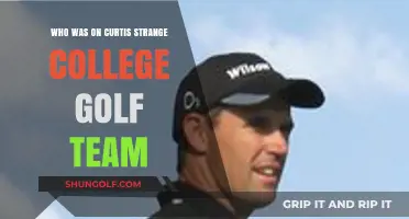 Curtis Strange's College Golf Team: Uncovering His Early Golf Partners