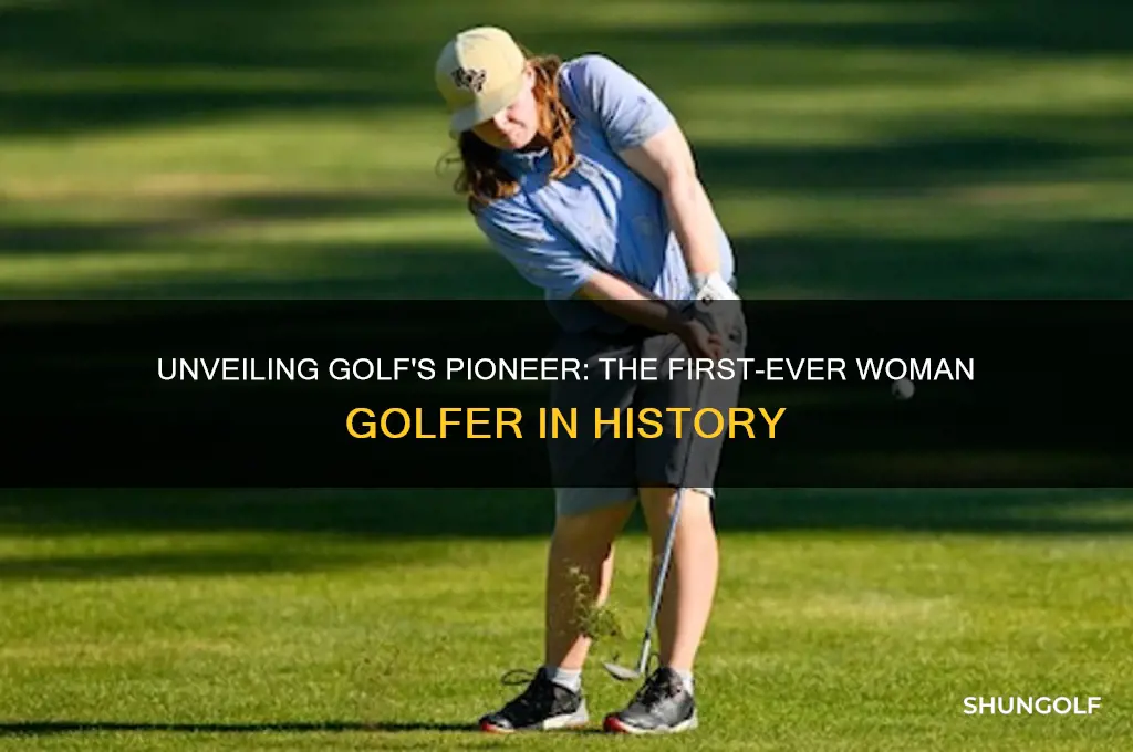 who was teh first ever women golfer