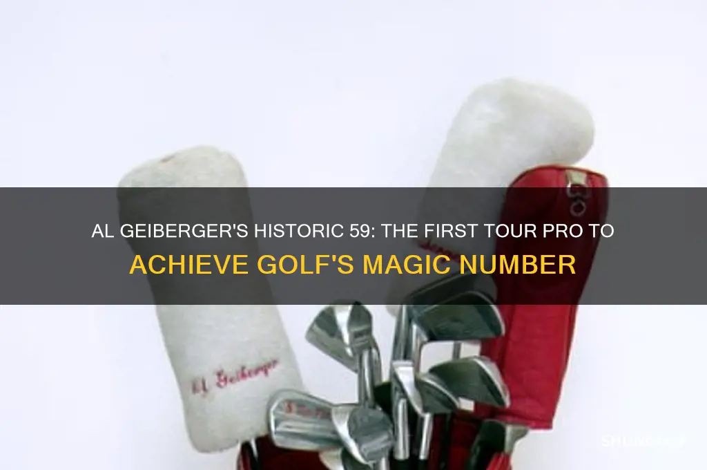 who was the 1st tour pro golfer to shoot 59