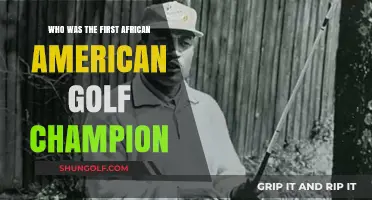Breaking Barriers: The First African American Golf Champion's Legacy