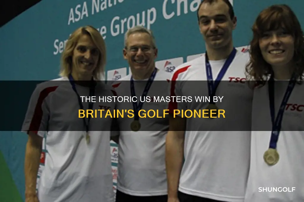 who was the first british golfer to win us masters