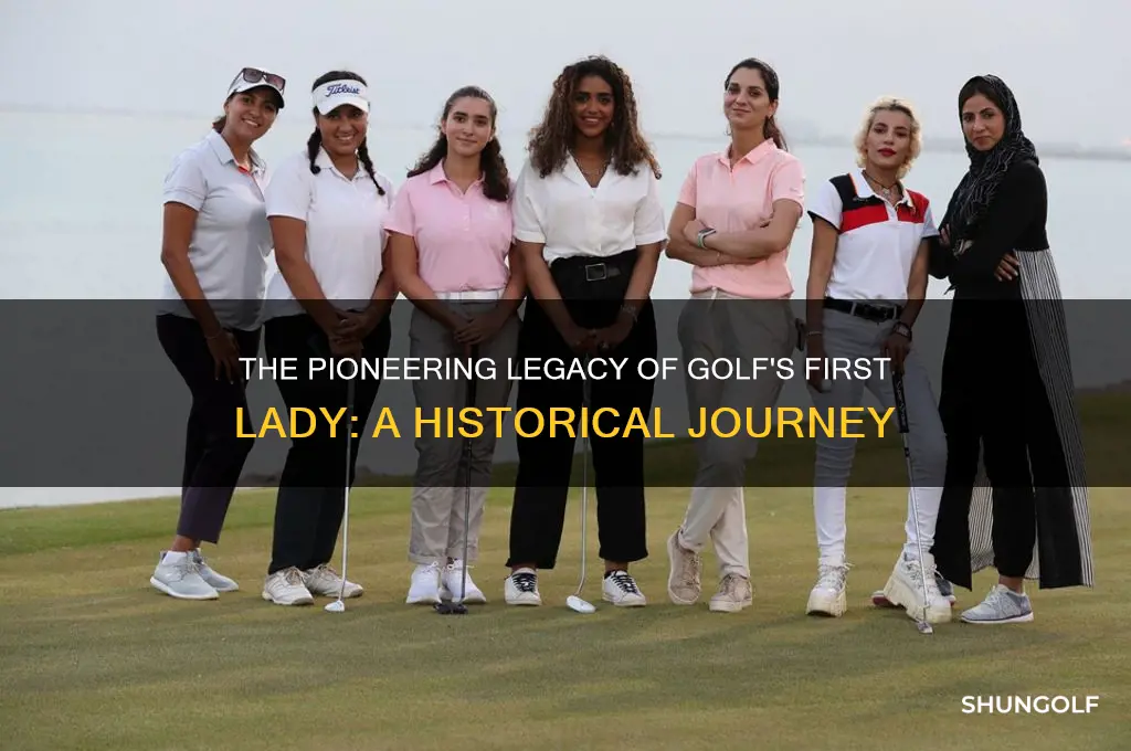 who was the first lady in golf