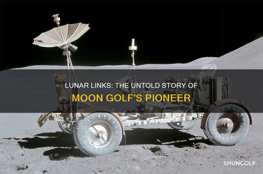 who was the first person to golf on the moon