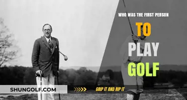 Unveiling Golf's Origins: The First Player in History