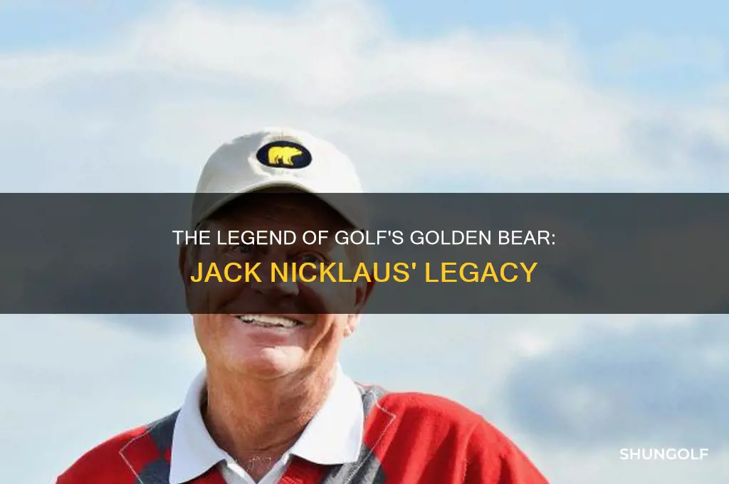 who was the golden bear in golf