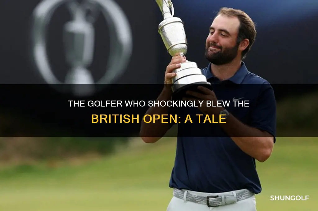 who was the golfer that blew british open