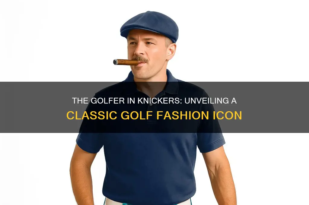 who was the golfer that wore knickers