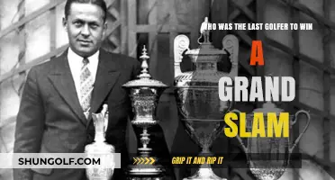 The Last Golfer to Achieve the Grand Slam Title