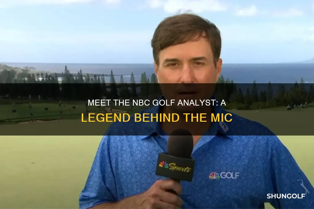 who was the nbc golf ananlyst