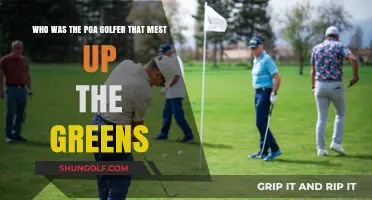 PGA Golfer's Controversial Green Damage: Who Caused the Chaos?