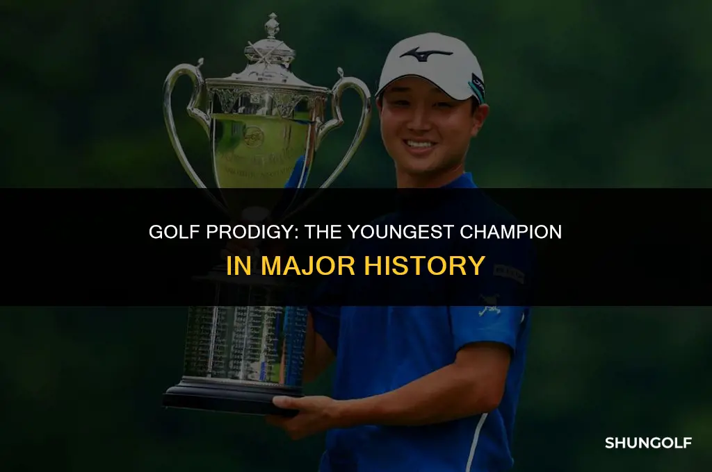 who was the youngest player to win a golf major
