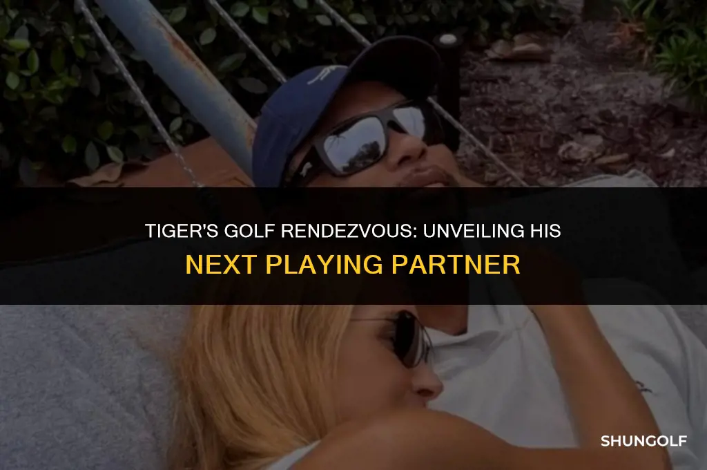 who was tiger going to play golf with