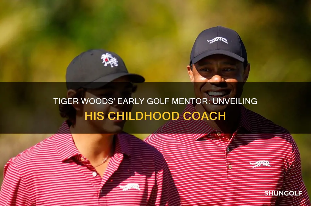 who was tiger woods childhood golf coach