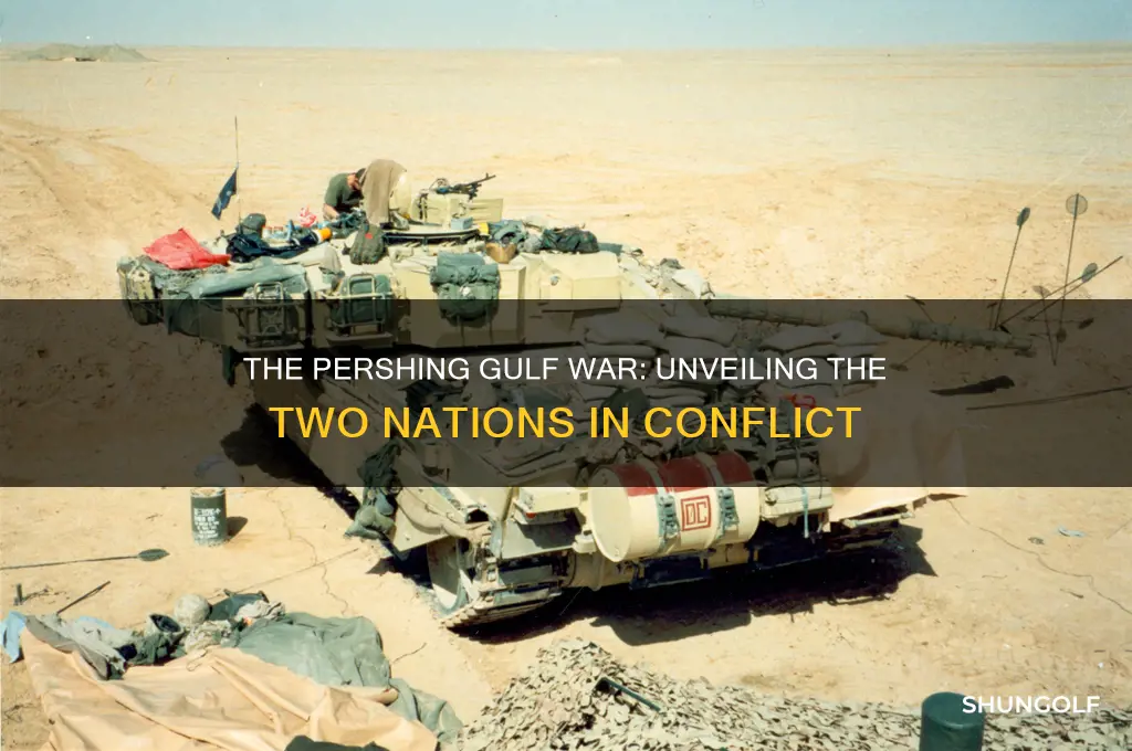 who were the two countries in the pershing golf war
