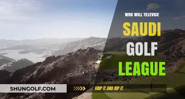 Which Networks Will Broadcast the Saudi Golf League Matches?