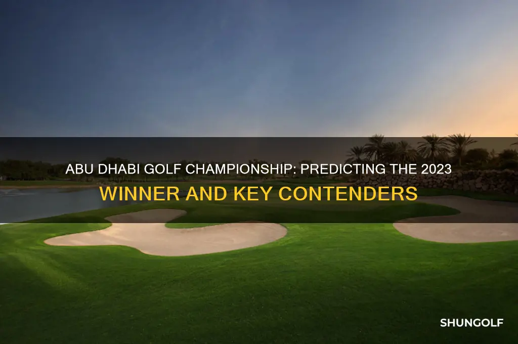 who will win abu dhabi golf