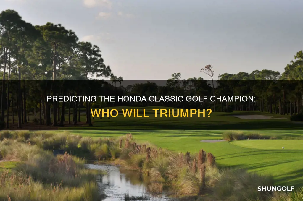 who will win the honda classic golf