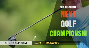 Predicting the Next Golf Champion: Who Will Claim the Title?