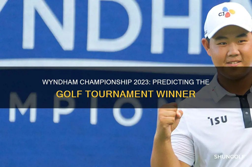 who will win the wyndham championship golf