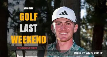 Exciting Golf Weekend: Who Claimed the Championship Trophy Last Sunday?
