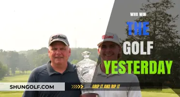 Yesterday's Golf Champion: Who Claimed the Victory on the Green?