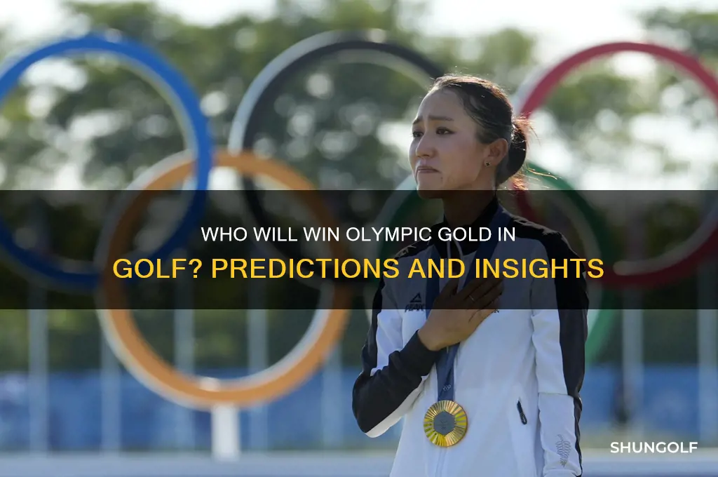 who wins gold in golf