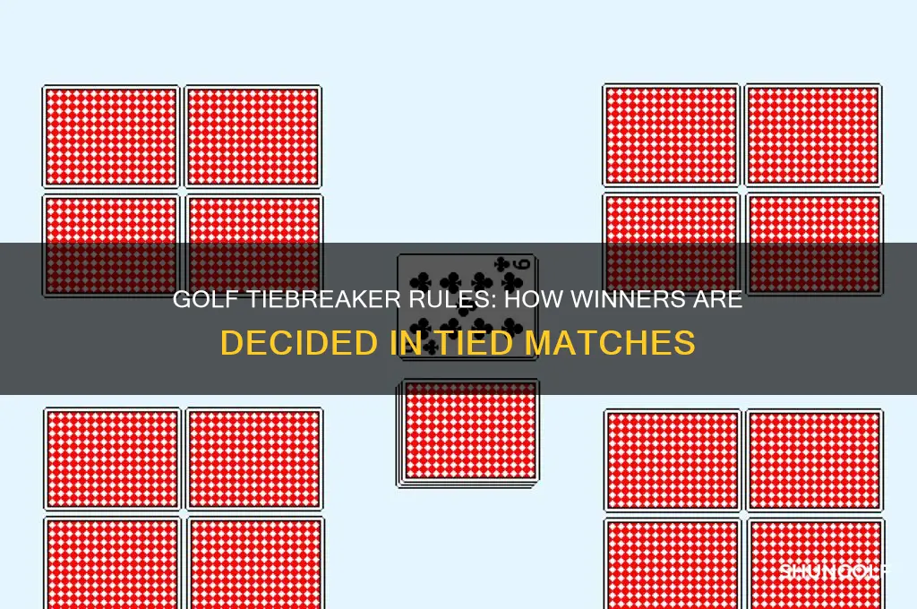 who wins golf on a tie score