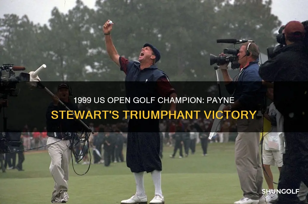 who won 1999 us open golf