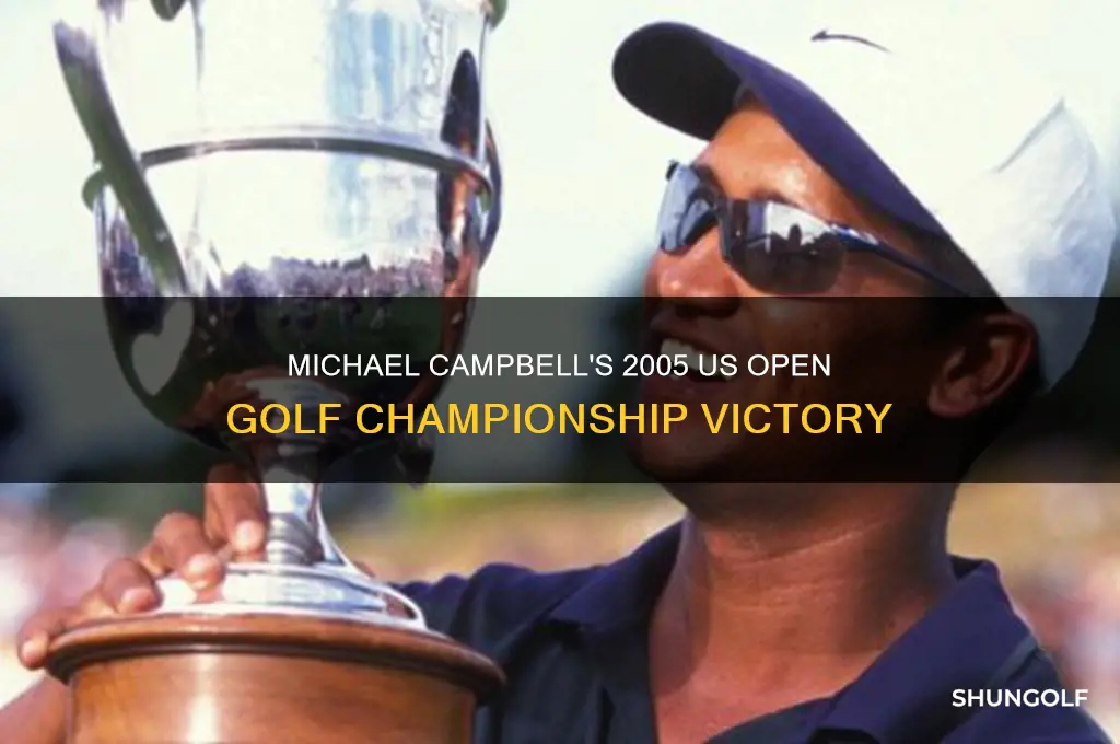 who won 2005 us open golf